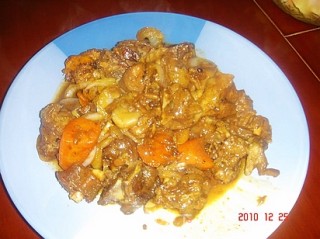 胡萝卜烧羊肉的做法