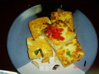 煎臭豆腐的做法