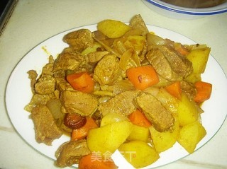 咖喱牛肉的做法