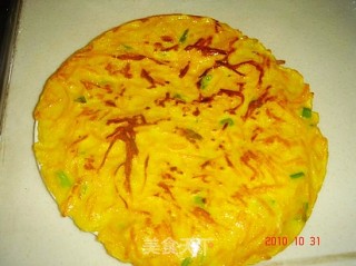 南瓜蛋饼的做法