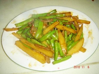 土豆豆角丝的做法