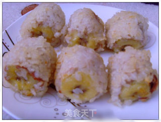 香蕉肉卷的做法