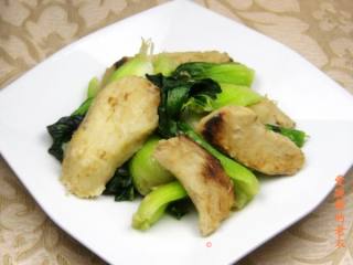 青菜煮芋头的做法