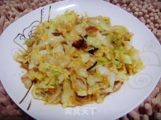 辣炒圆白菜的做法