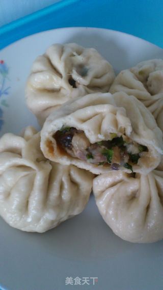 香菇肉包子的做法