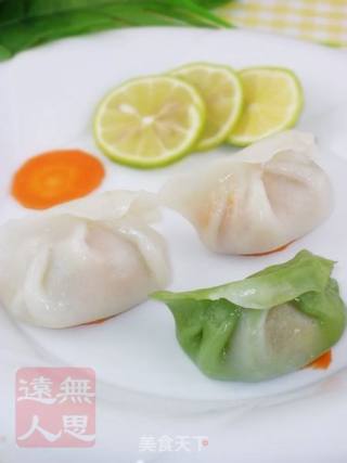 翡翠榨菜鲜肉饺的做法