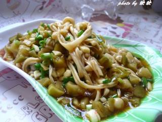 榨菜拌金针菇的做法