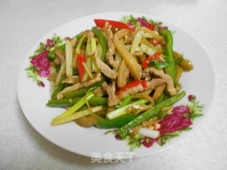 榨菜炒三丝的做法