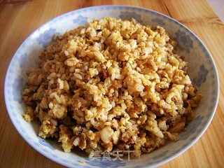 重口味的蛋炒饭