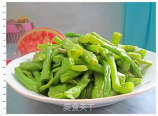 清炒豇豆的做法