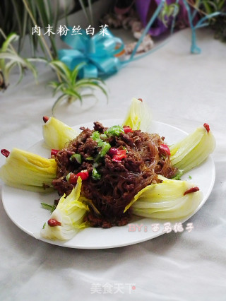 经典家常菜---肉末粉丝白菜的做法