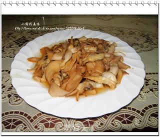 干煸鲍菇蛏子的做法
