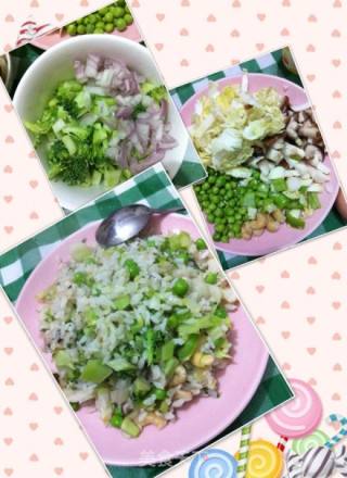 减肥蔬菜炒饭