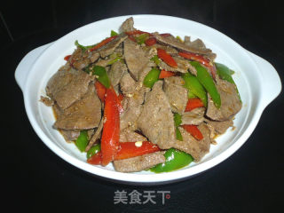 炒肝尖的做法