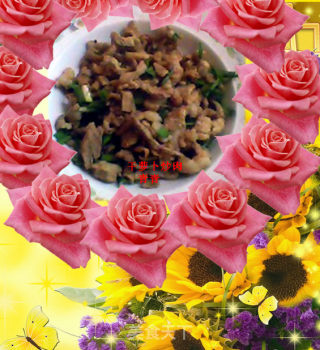 干萝卜炒肉的做法