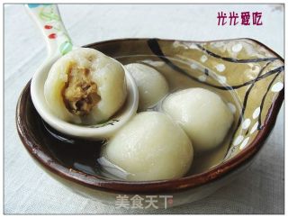 榨菜鲜肉汤圆的做法