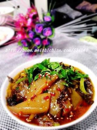 酸辣魔芋豆腐的做法