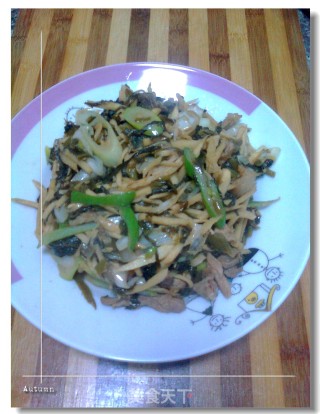 朴素的美味——冬笋酸菜肉丝的做法