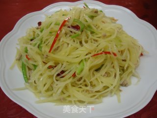 青椒土豆丝的做法