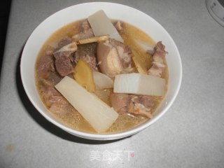 萝卜羊肉汤的做法