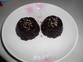 紫米糕的做法