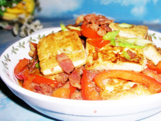简单下饭菜——煎豆腐