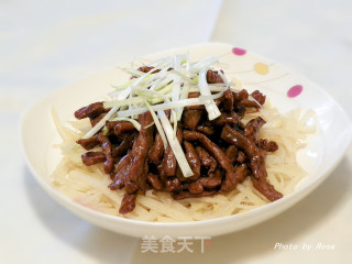 酱香牛肉丝的做法