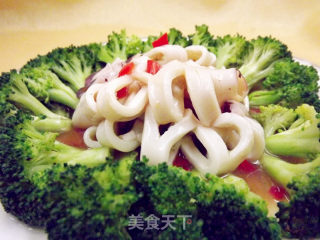 柠香兰花墨鱼的做法