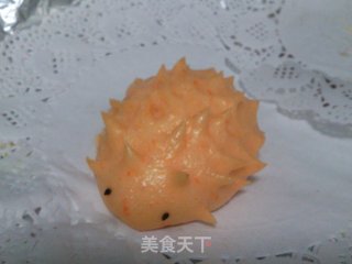 给宝宝一个惊喜----可爱的小刺猬包的做法