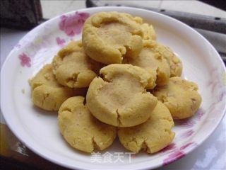 微波炉版迷你桃酥饼的做法