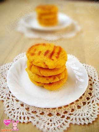 灿烂玩面团之－－烙玉米饼的做法