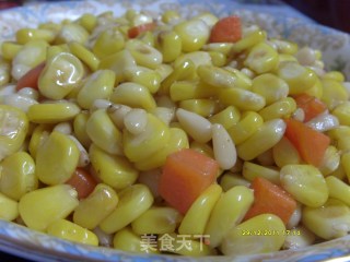 松仁甜玉米的做法