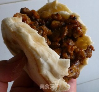 “羊肉串”夹馍的做法