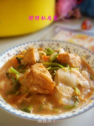 藕盒烩白菜的做法