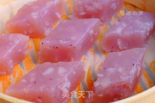 蓝莓马蹄糕的做法