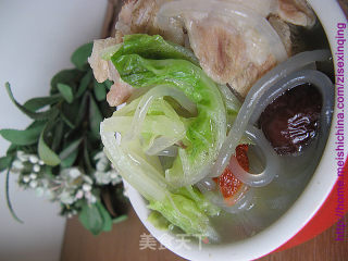 汤煲篇——【白菜粉丝羊肉汤】的做法
