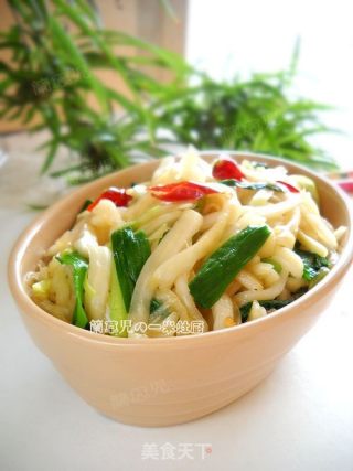 脆辣白菜梗的做法