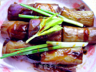 香煎豆瓣茄子的做法