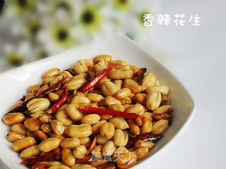 香辣花生的做法