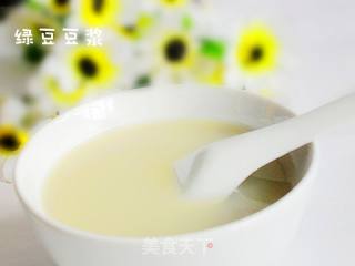绿豆豆浆的做法