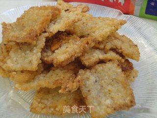 用剩米饭做的小零食——孜然锅巴的做法