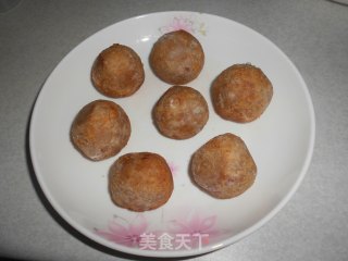 甜芋圆的做法