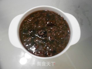 紫米红枣粥的做法