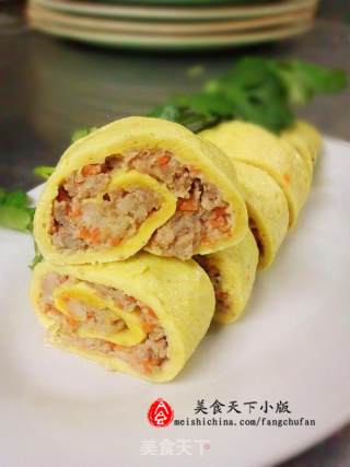 营养蛋卷的做法