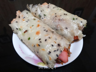 剩下的美食很美味—【卷饼】的做法