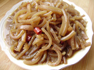 家常菜----红烧肉皮