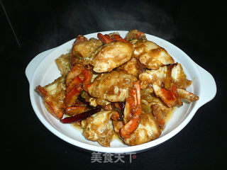 炒冻蟹的做法