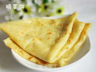 简单鸡蛋饼的做法