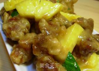 菠萝肉段的做法