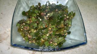 Bhindi Fry - 素炒秋葵的做法